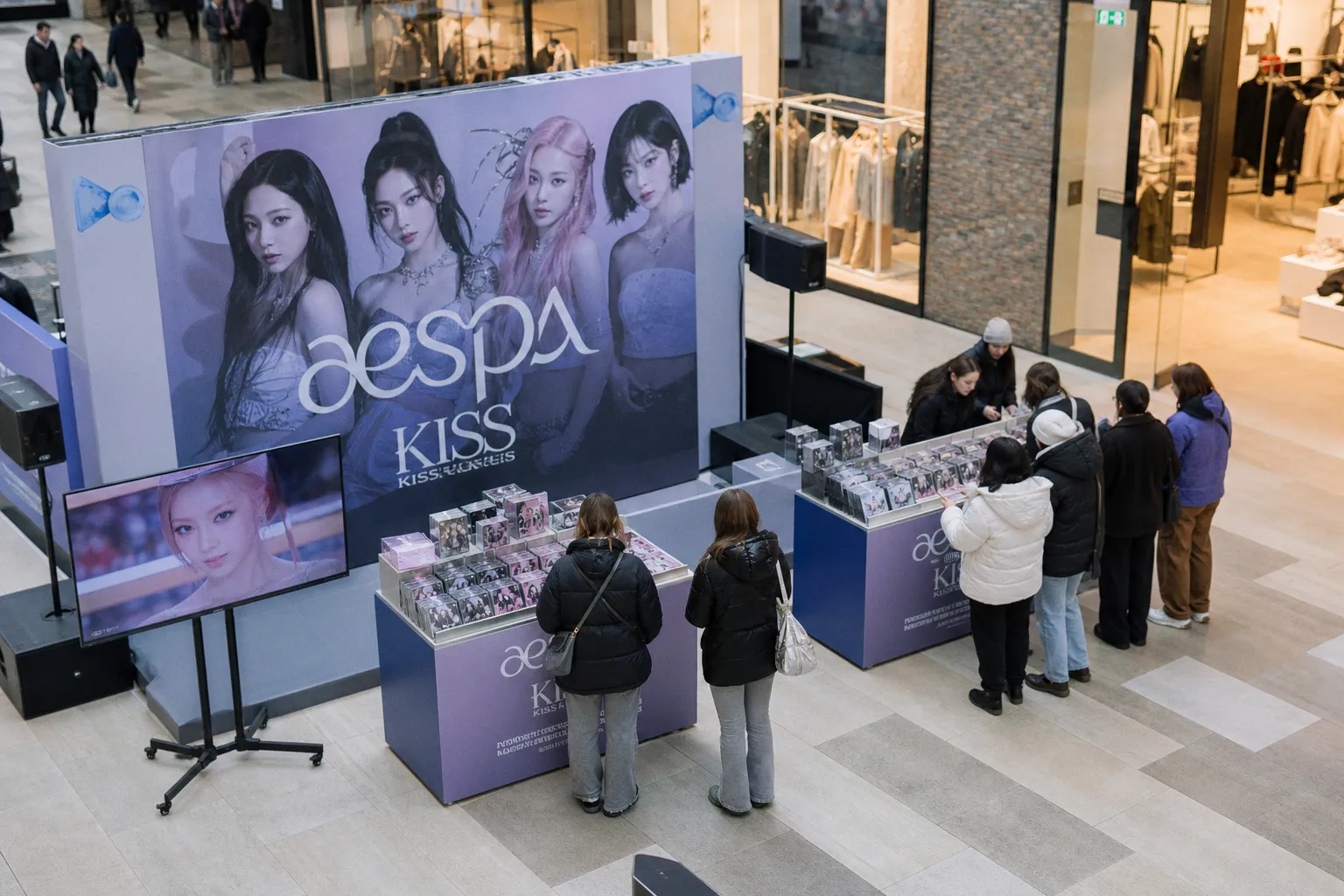 Новый мини-альбом aespa KISS NTEL: детали японского релиза
